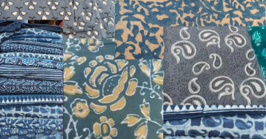 Akola Dabu fabrics
